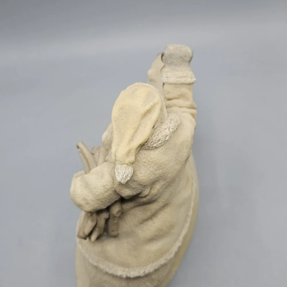 Vtg The Legend of Santa Claus Into the Wind Polar Bear 1995 Ken Memoli Victorian